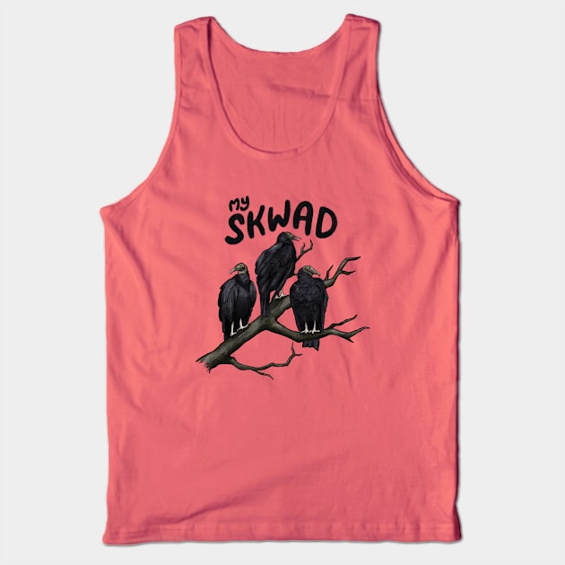 My Vulture Skwad Tank Top by Animal Prints